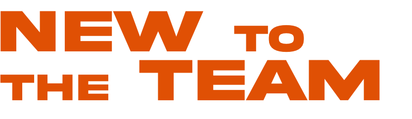 Title saying new to the team